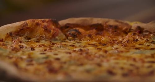 Pizza with Four Cheese