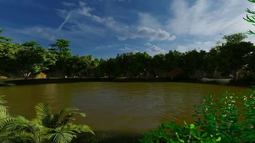 Nature and Pond