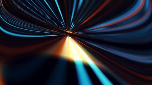 Light Streaks Motion Line Loop Background