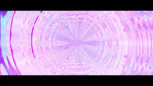 Abstract Glitch Psychedelic Fluid Color Swirl