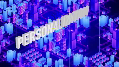 Digital Smart City Word Personalization