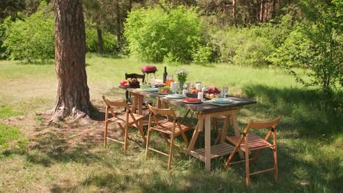 Dining Table Set For Party
