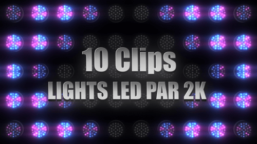 Lights Led Par Pack 2K Background