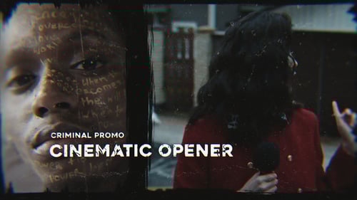 Dark Cinematic Grunge Intro | Criminal Opener