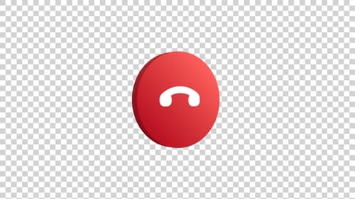 Symbol „Telefonanruf beenden