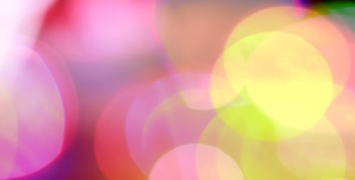 Abstract Blur of Colorful Lights