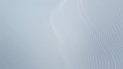 Wavy Flowing Strings Clean Background