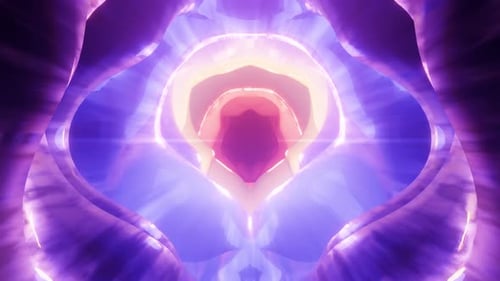 Energy tunnel. Abstract portal. Colorful swirl.