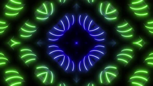 4k Farbiger Diamant Vj Hintergrund