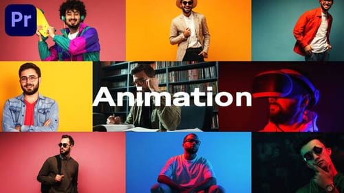 Dynamic Modern Opener with Fast Text and Media Transitions