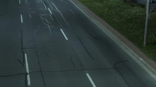 Time Lapse Motion Control Highway And Downtown Toronto With Cn Tower