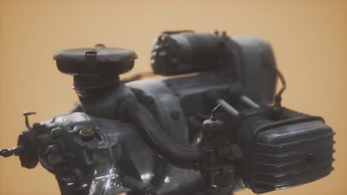 Old Rustet Gegenmotor