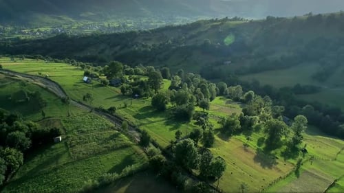 Landschaft in den Bergen