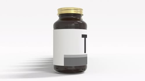 GEPRÜFTER Text auf den Flaschenetiketten