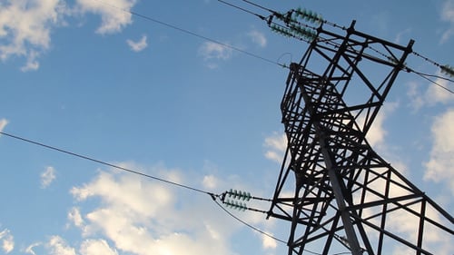 Líneas eléctricas de soporte