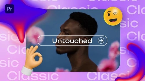 Abstract Fluid Shapes Dynamic Promo Intro