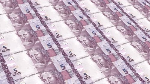 Brazil Money / 5 Brazilian Real 4K