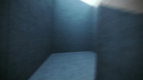 An infinite run through the bricked walls maze without an exit. Loopable. HD