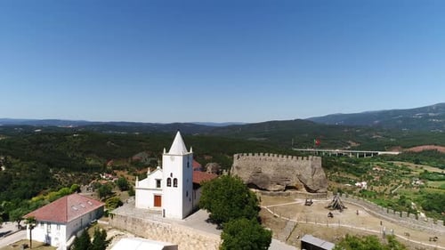Medieval Castle and Village Church