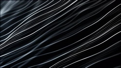 Abstract Flowing Digital Lines Background Animation