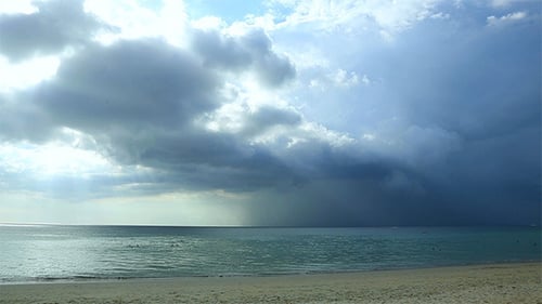 Vor dem Gewitter