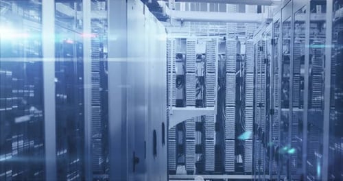 Data processing through data processing centre