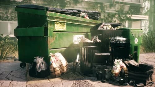 Un montón de basura