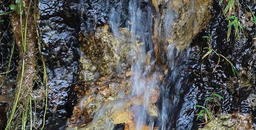 Small Waterfall With Sound