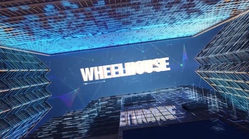 Digital Skyscrapers Business Word Wheelhouse