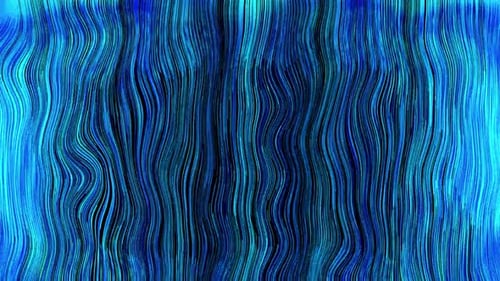 Dynamic Fluid Blue Wavy Lines Abstract Background