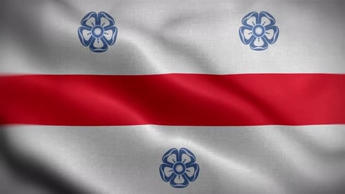 Fond de boucle du drapeau Miercurea Ciuc 4K