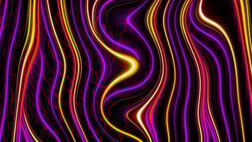 Abstract Fantasy Glow Liquid Wave Gradient Background