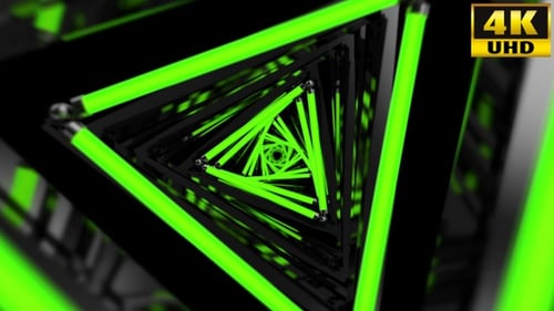 Geometric Tunnel Vj Loops V3