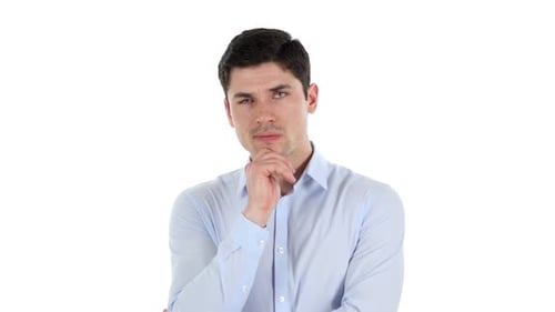 Businessman Thinking New Idea Brainstorming