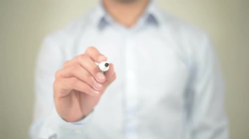 Writing Fraud on Clear Surface