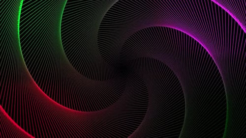 Funkwellen-Hintergrund 4K