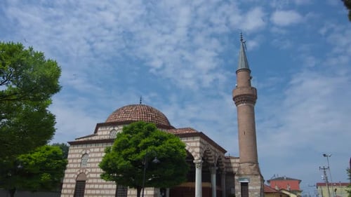 Historical stone mosque.