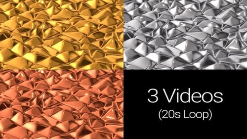 Turtle Shell Pattern Metal Surface Background
