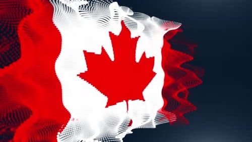 Canada Particle Flag