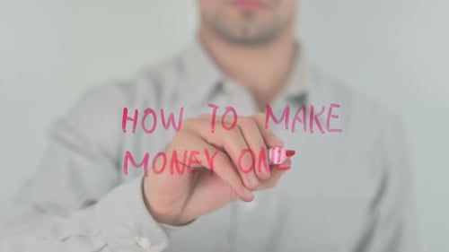 So verdienen Sie online Geld, indem Sie mit der Hand auf dem Bildschirm schreiben