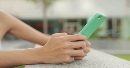 Using smart phone