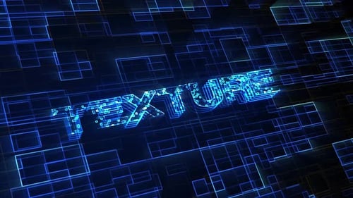 Futuristic Digital Grid Background with Glowing Circuit Lines