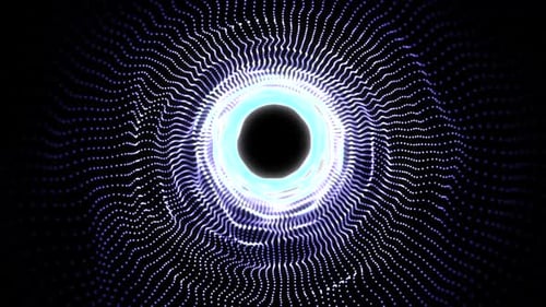 Colored Particle Tunnel V4