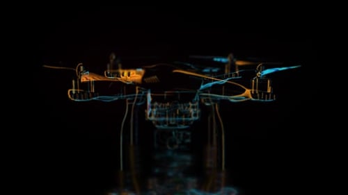 Holographische Drohne