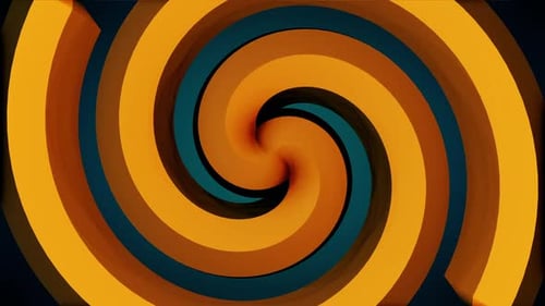 Abstrakter Hintergrund mit Rotation der hypnotischen Spirale