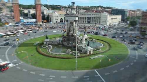 Fountain In Barcelona