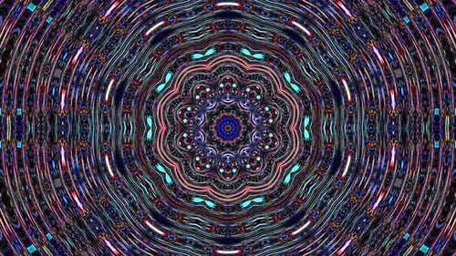 líneas circulares que giran fondo multicolor abstracto