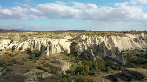 Paysages de Cappadoce photographiés sur un Drone, Turquie