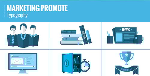 Marketing Promote Typography