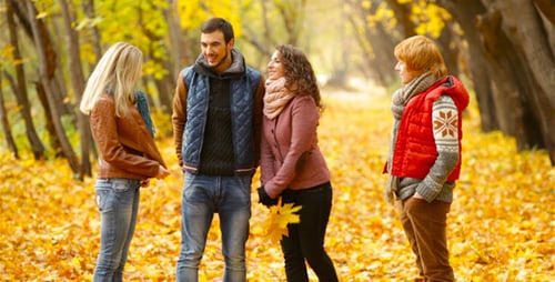 Friends In Park